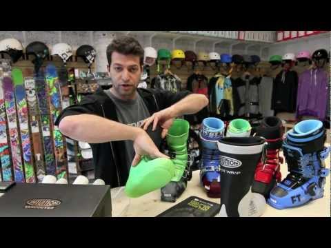 how to dye ski boots