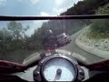 rue napoleon   ducati 999 all inseguimento di aprilia tuono