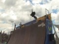 videos de movistar barcelona extreme skateboard half pipe