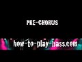 how to play bass for beginners - moondance pt2