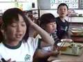 Lunchtime at Fukushima Elementary School