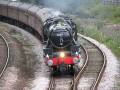 videos de Black 5 45231 Roars Round Church Fenton Curve 25th Aug 2008