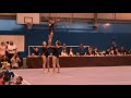 katie maisie and rebecca at the west midlands regional championships, from stafford acro
came in 1st place 
with megan liss and lauren 3rd also from stafford!
