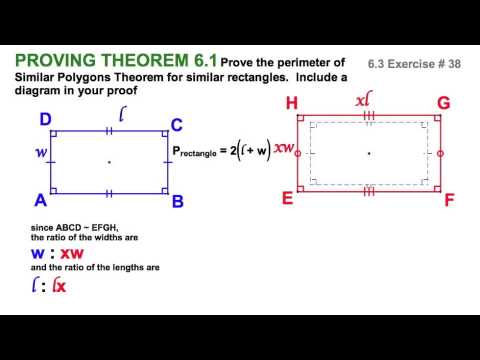 how to prove polygons similar