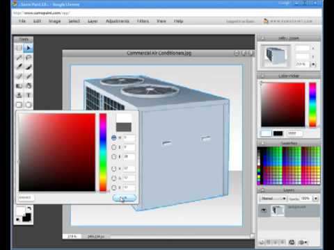 how to remove the background of a picture in paint