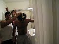 akber being bashed by eggs
