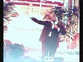 Reverend Alfie Burch speaking to the people