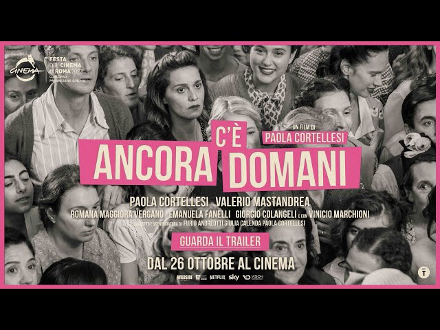 Anteprima Immagine Trailer C'è ancora domani, trailer del film di e con Paola Cortellesi con Valerio Mastandrea