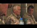 MINISTER VAN DEFENSIE BEZOEKT URUZGAN