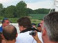 Kevin Costner returns to the Field of dreams and is surrounded by media and fans
