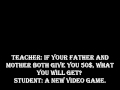 Teacher Student Jokes