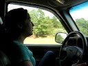 this is from our road trip to the parelli tour stop in jacksonville.  we are jamming out to a gail davies song.