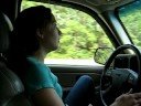 this is from our road trip to the parelli tour stop in jacksonville.  we are jamming out to a gail davies song.