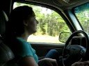 this is from our road trip to the parelli tour stop in jacksonville.  we are jamming out to a gail davies song.