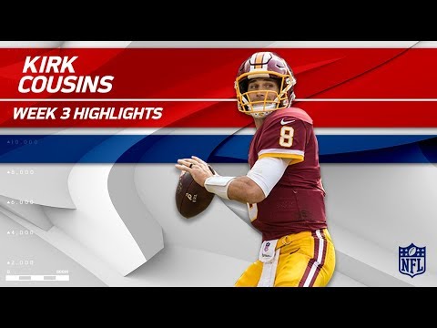 Video: Kirk Cousins Tears Through Oakland's Defense! | Raiders vs. Redskins | Wk 3 Player Highlights