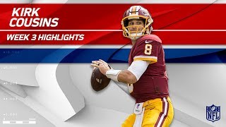 Kirk Cousins Tears Through Oakland's Defense! | Raiders vs. Redskins | Wk 3 Player Highlights by NFL