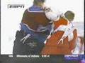 Osgood vs. Roy GOALIE fight