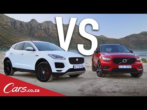 jaguar e pace vs volvo xc40 review comparison