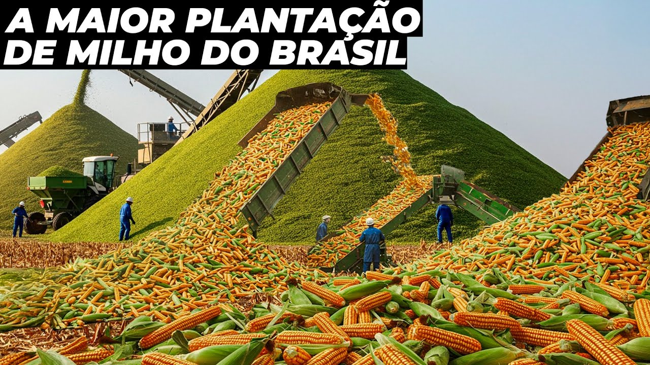 Conheça A Maior Fazenda De Milho Do Brasil