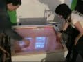 DIY miniature Airhockey table