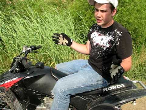 how to drive a quad with a clutch