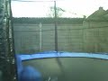 trampoling in a sleeping bag well funny