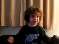 Caleb, My 2 yr Old Little Boy Singing! He's So Funny!