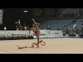 Ulyana Trofimova Ribbon 2007 Portimao WC AA Ulyana Trofimova Ribbon 2007 Portimao WC AA