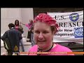 Politic protest invades Wall Street - 17 Oct 08