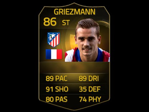 FIFA 15 TIF GRIEZMANN 86 Player Review & In Game Stats Ultimate Team