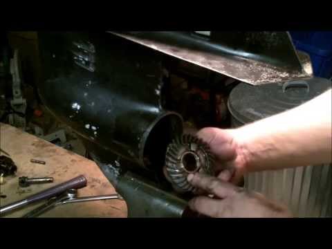 how to rebuild lower unit johnson