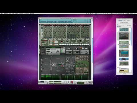 Reason 4 Tutorial: Using Thor As A Switchable Filter