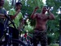 borachos en el parque maria luisa  polacos locos
