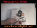WOUXUN KG-UVD1 WALKIE BI BANDA VHF / UHF !! IMAGENES!!