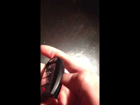 how to replace a battery of a nissan x-trail key