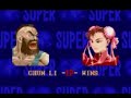 Chun Li and M. Bison in Super Street Fighter II tourney