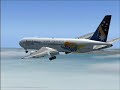 FS2004 Ansett B763 Sydney a Wellington