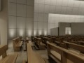 3ds max Jubilee church animation Richard Meier architect