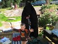 People in a robe