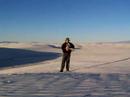 White sands New Mexico Gaida rodopska bagpipe