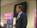 Nigel Farage speaks at a public meeting Part 1 Nigel Farage speaks at a public meeting Part 1