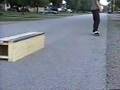 lip slide to fakie, crooked grind shuvit out