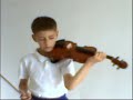 W.A.Mozart,Concerto Nº3 for violin( 1 part ).Allegro. W.A.Mozart,Concerto Nº3 for violin( 1 part ).Allegro.