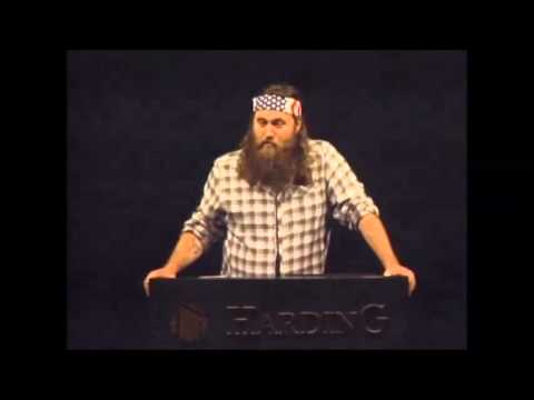 Robertson - Related blog post: http://outoftheoverflow.com/2012/11/28/video-willie-robertson-of-aes-duckdynasty-at-harding-university/ Former Harding University student ...