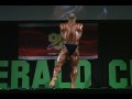 Mark Dugdale performs at the 2009 Emerald Cup Bodybuilding Championships.