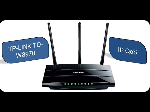 how to set qos on tp link router