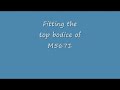 Learn to sew a top McCall 5671 fit Fabric bodice