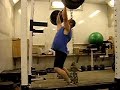 290 push jerk w/ 90 lb chains