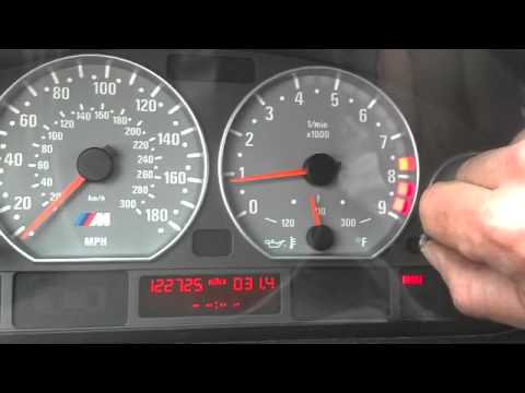 how to set bmw clock