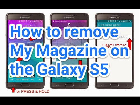 how to remove my magazine s5